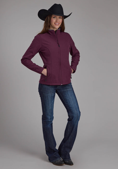 2252 WINE HEATHER W/GREY FLEECE