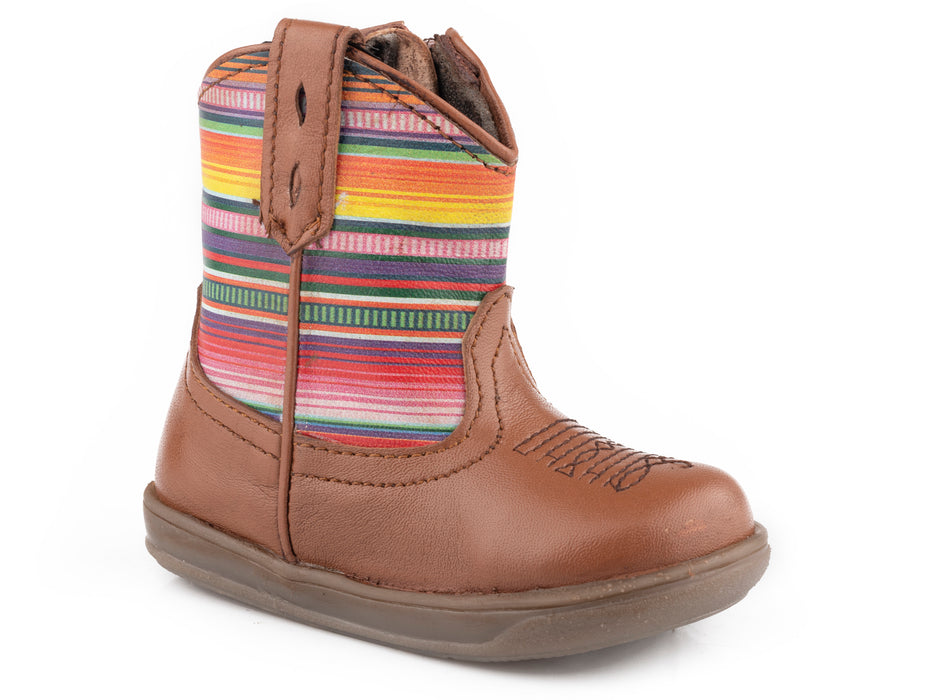 Roper "Cowbabies" Serape Printed Infant Boot