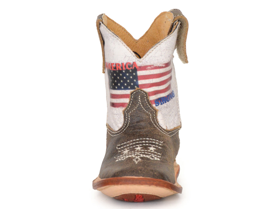 Roper Cowbabies "God Bless the USA" Infant Boot