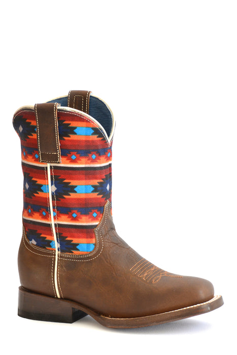 Roper Aztec Western Square Toe Boot