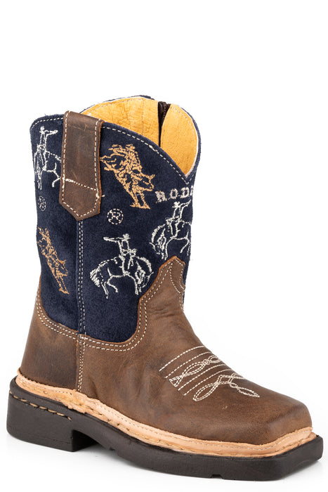 Boys Roper "Rodeo" Western Square Toe Boot