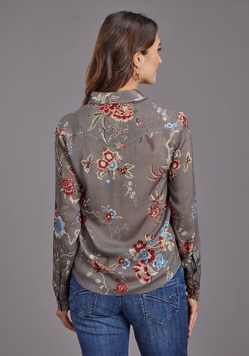 Women's Stetson "Vintage Tapestry" Long Sleeve Western Blouse