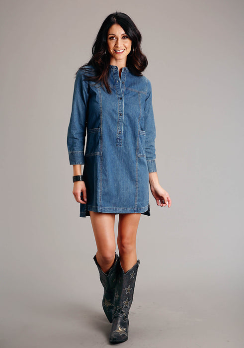 Women's Stetson Blue Denim Dress