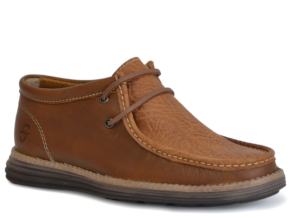 Stetson Oiled Tan Leather Chukka