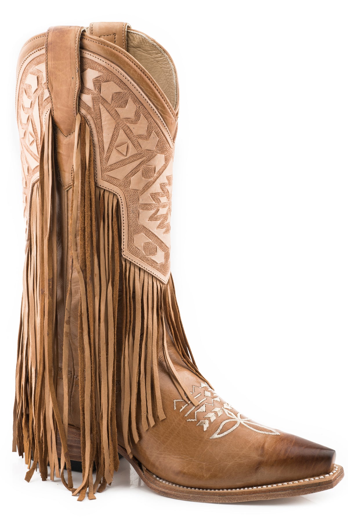 Stetson hand tooled on sale boots