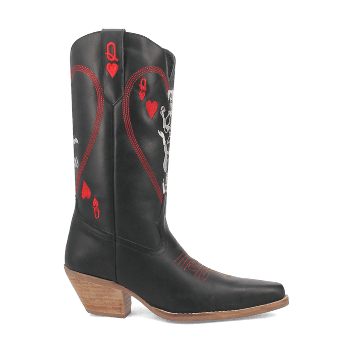 Women's Dingo Queen A Hearts Western Boots