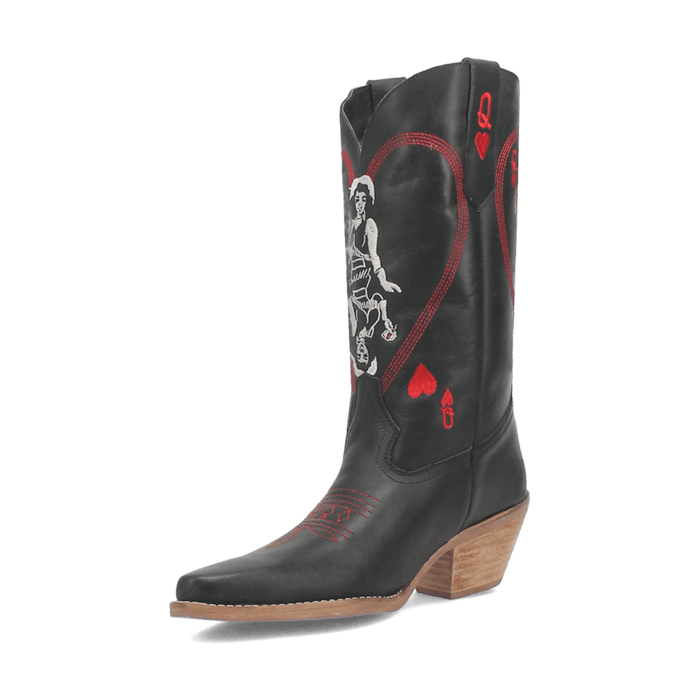 Women's Dingo Queen A Hearts Western Boots