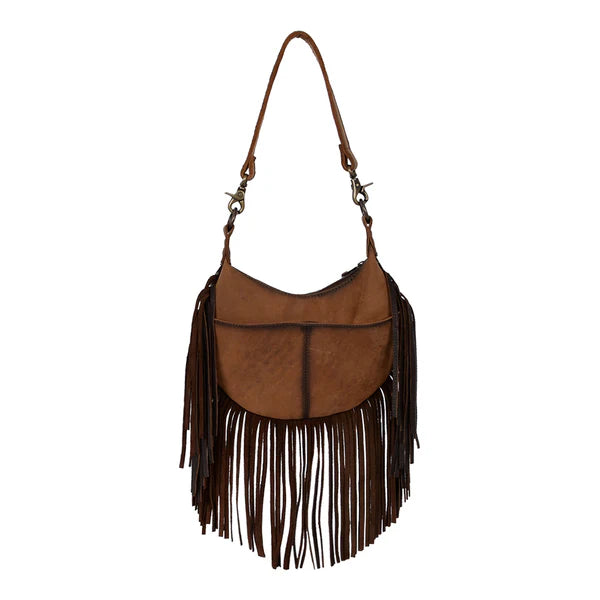 STS Ranchwear Cowhide Nellie Fringe Bag