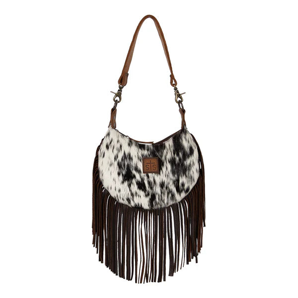 STS Ranchwear Cowhide Nellie Fringe Bag