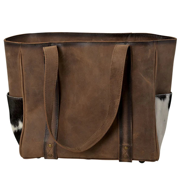 STS Ranchwear Cowhide Trinity Tote