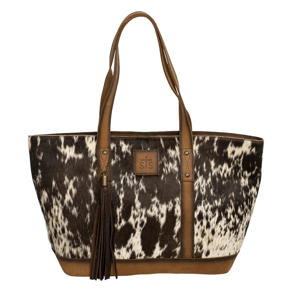 STS Ranchwear Cowhide Cheyenne Tote