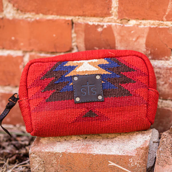 STS Ranchwear Crimson Sun Cosmetic Bag