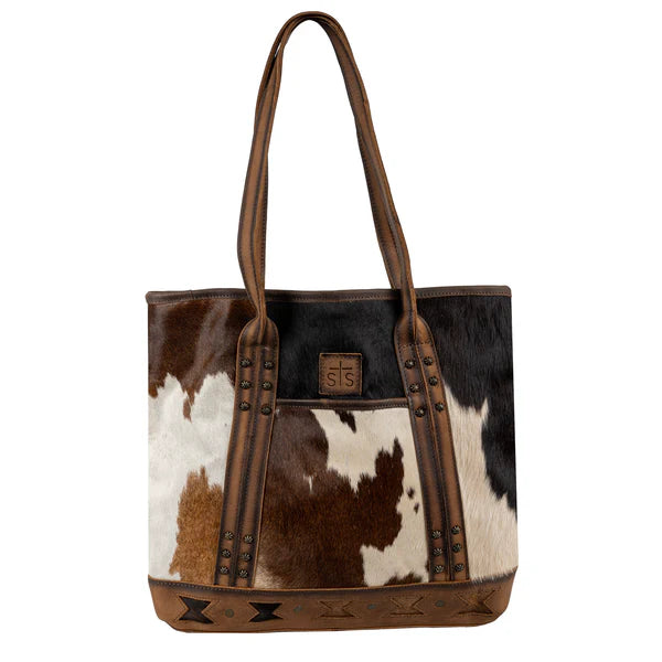 STS Ranchwear Roswell Cowhide Tote