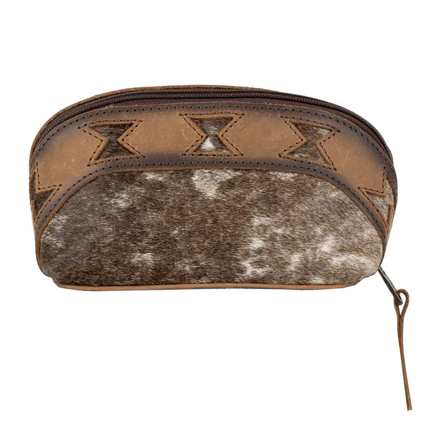 STS Ranchwear Roswell Cowhide Belle Makeup Pouch