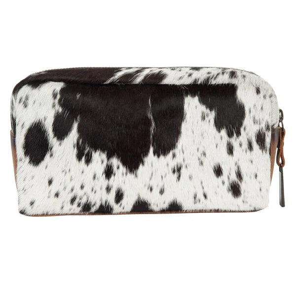 STS Ranchwear Cowhide Cosmetic Bag