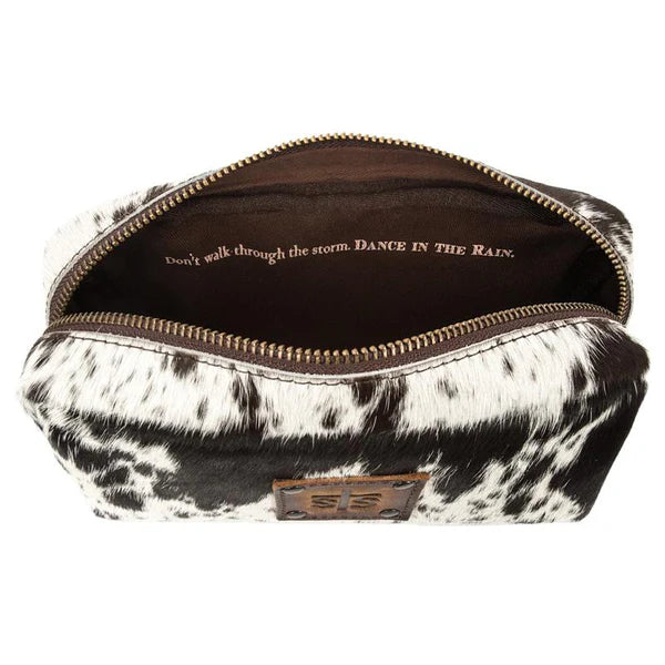 STS Ranchwear Cowhide Cosmetic Bag