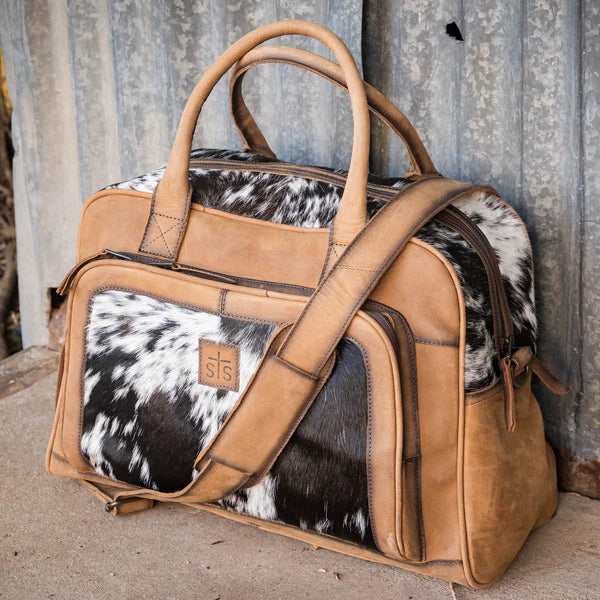 STS Ranchwear Cowhide Carry-On