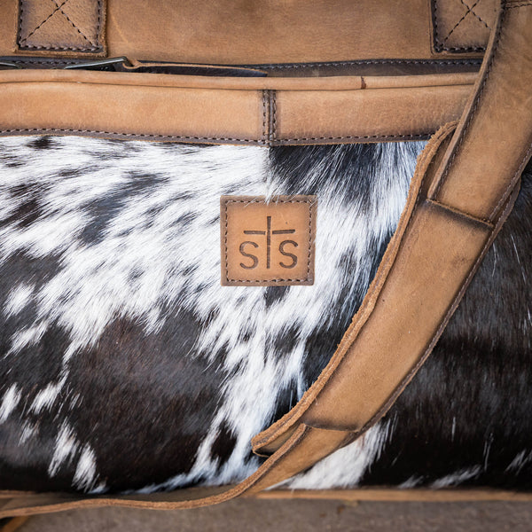 STS Ranchwear Cowhide Carry-On