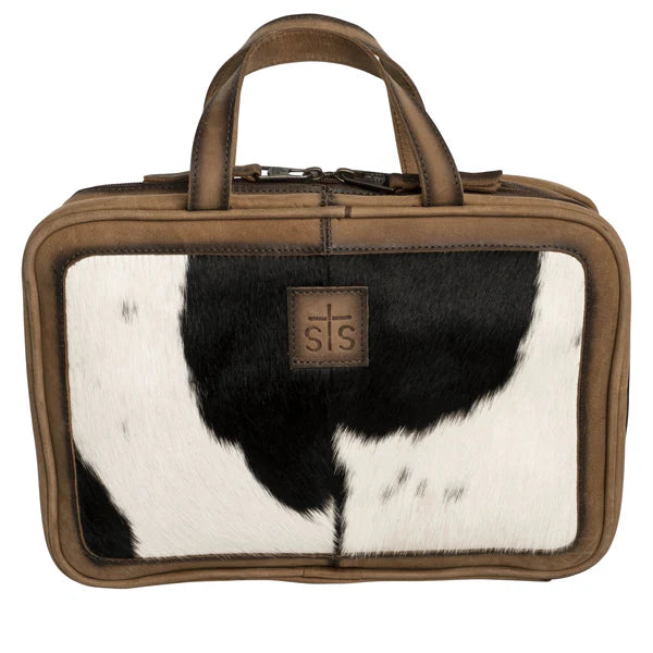 STS Ranchwear Cowhide Toiletry Bag