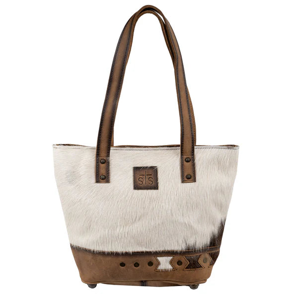 STS Ranchwear Roswell Cowhide Small Tote