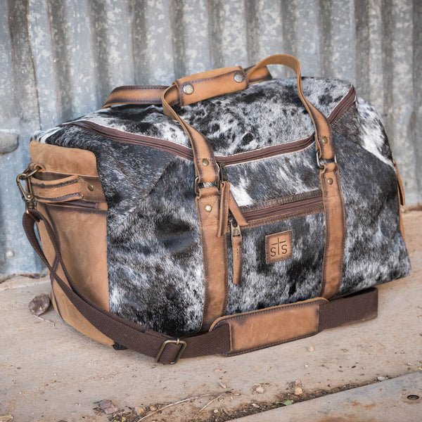 STS Ranchwear Cowhide Small Duffle