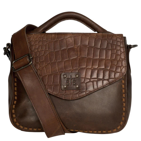 STS Ranchwear Catalina Croc Dakota Crossbody