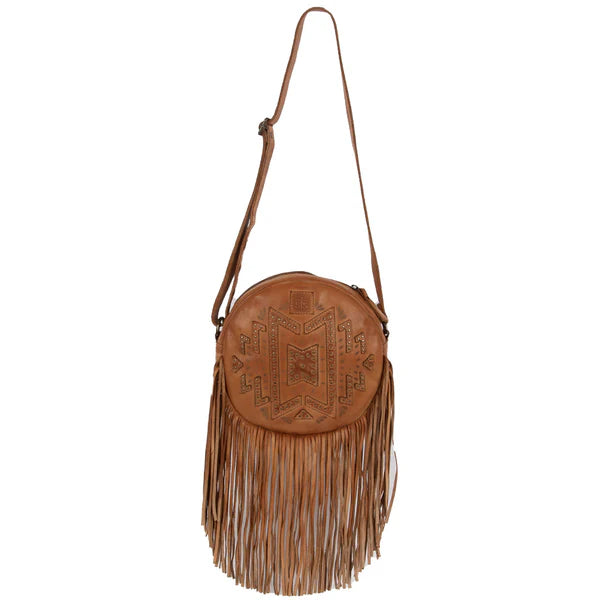 STS Ranchwear Wayfarer Sage Fringe Crossbody