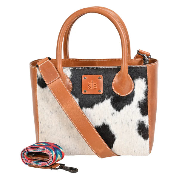 STS Ranchwear Basic Bliss Cowhide Satchel