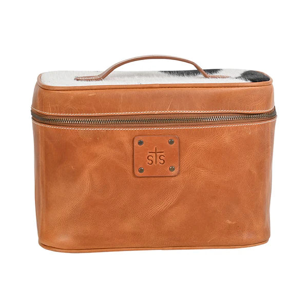 STS Ranchwear Basic Bliss Cowhide Train Case