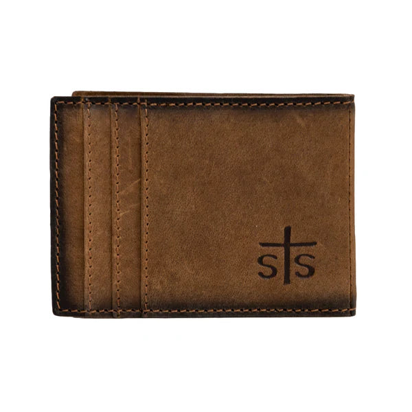 STS Ranchwear Foreman Money Clip Card Wallet