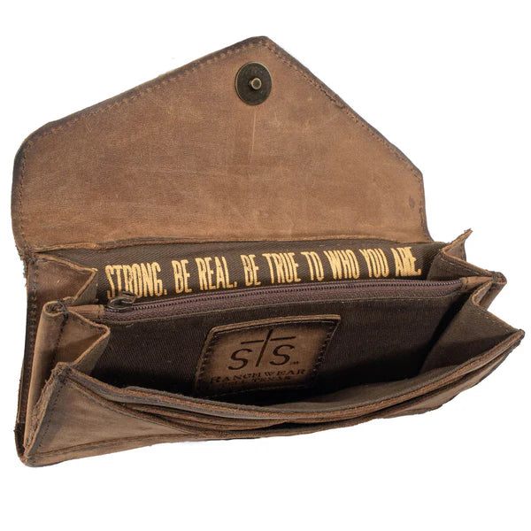 STS Ranchwear Cowhide Style Wallet