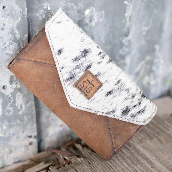 STS Ranchwear Cowhide Style Wallet