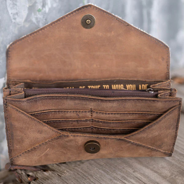 STS Ranchwear Cowhide Style Wallet