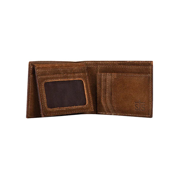 STS Ranchwear Cowhide Men's Bifold