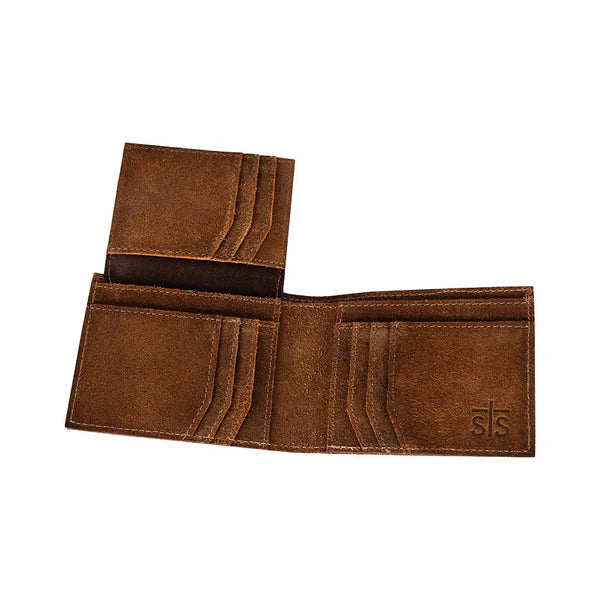 STS Ranchwear Cowhide Men's Bifold