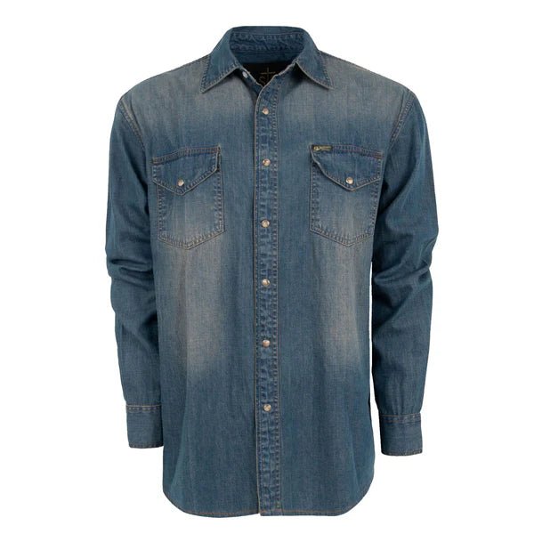 Mens STS Ranchwear Parker Denim Shirt