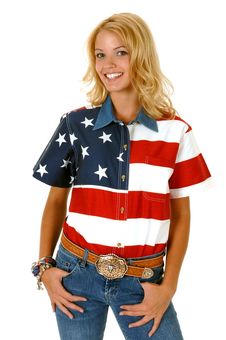 Roper Americana Short Sleeve Button Up Shirt