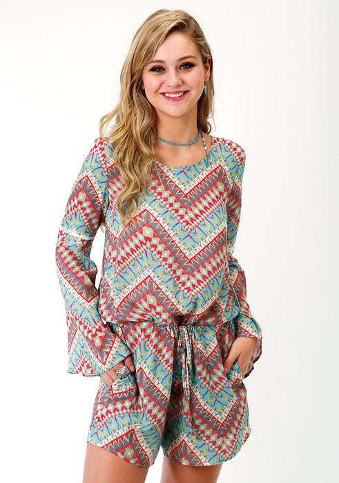 Roper Modern Aztec Rayon Romper