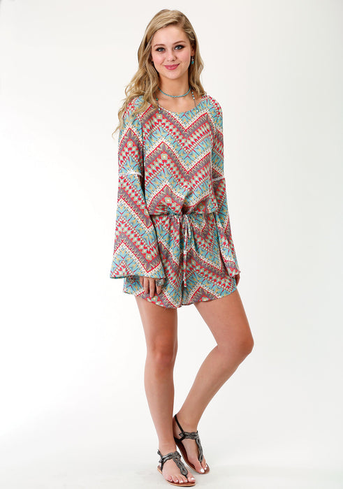 Roper Modern Aztec Rayon Romper