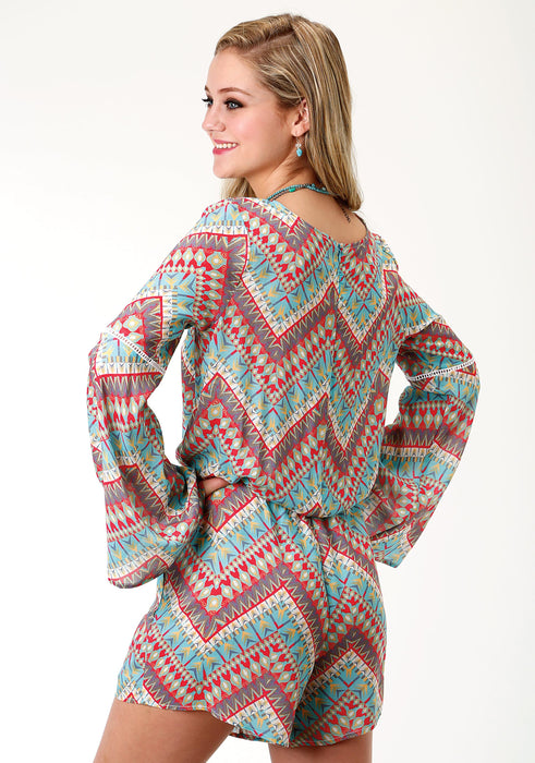 Roper Modern Aztec Rayon Romper