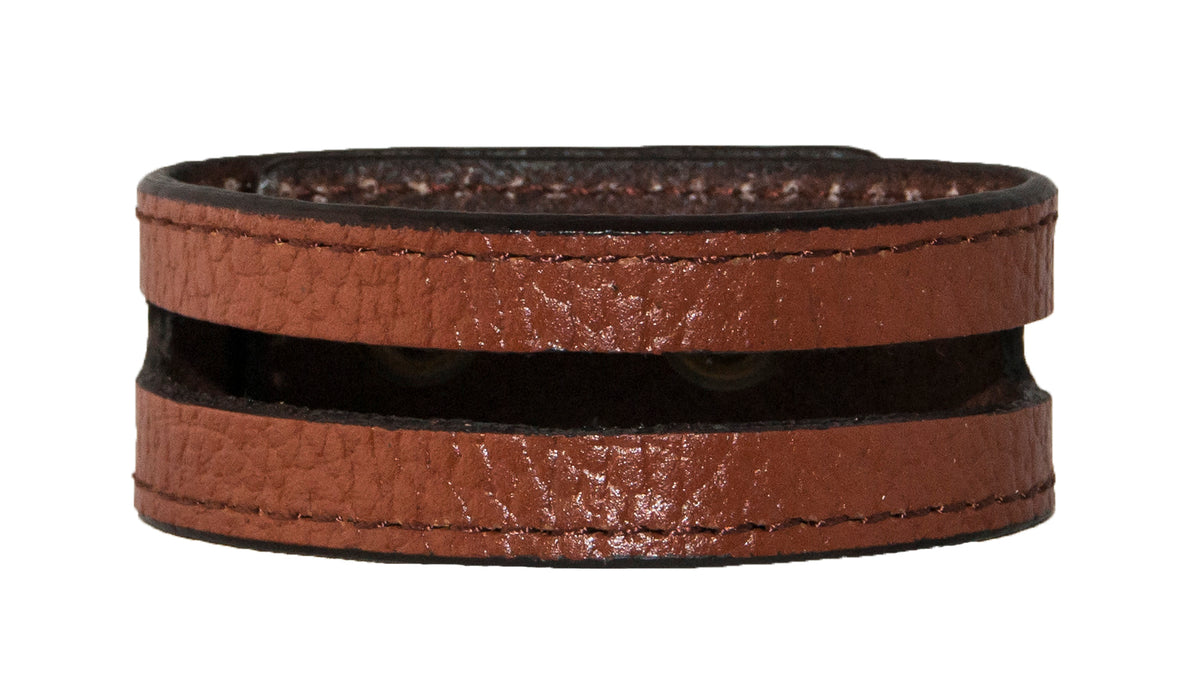 Stetson Brown Leather Bracelet