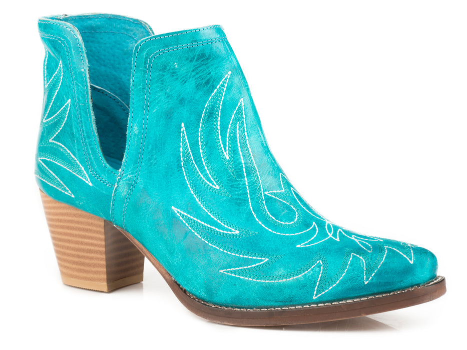 Women's Roper Blue Snip Toe Bootie