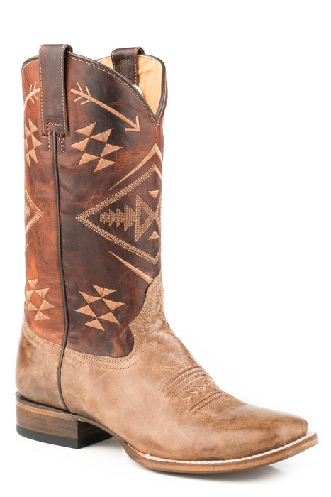 Women's Roper Aztec Embroidered Square Toe Boot