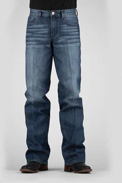 Men's Tin Haul Natural Fit Dark Wash Western Jean