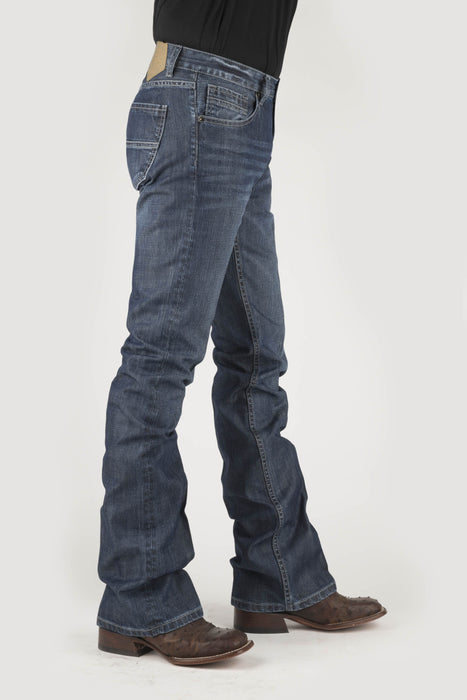 Men's Tin Haul Low Rise Dark Wash Western Jean