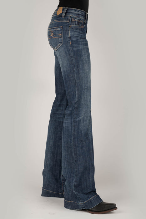 CBGELRT Elegant Jeans for Women High Waist Female Western Wear for Women  Mopping Denim Wide Leg Pants Loose Straight Leg Pants Trousers Jeans -  Walmart.com