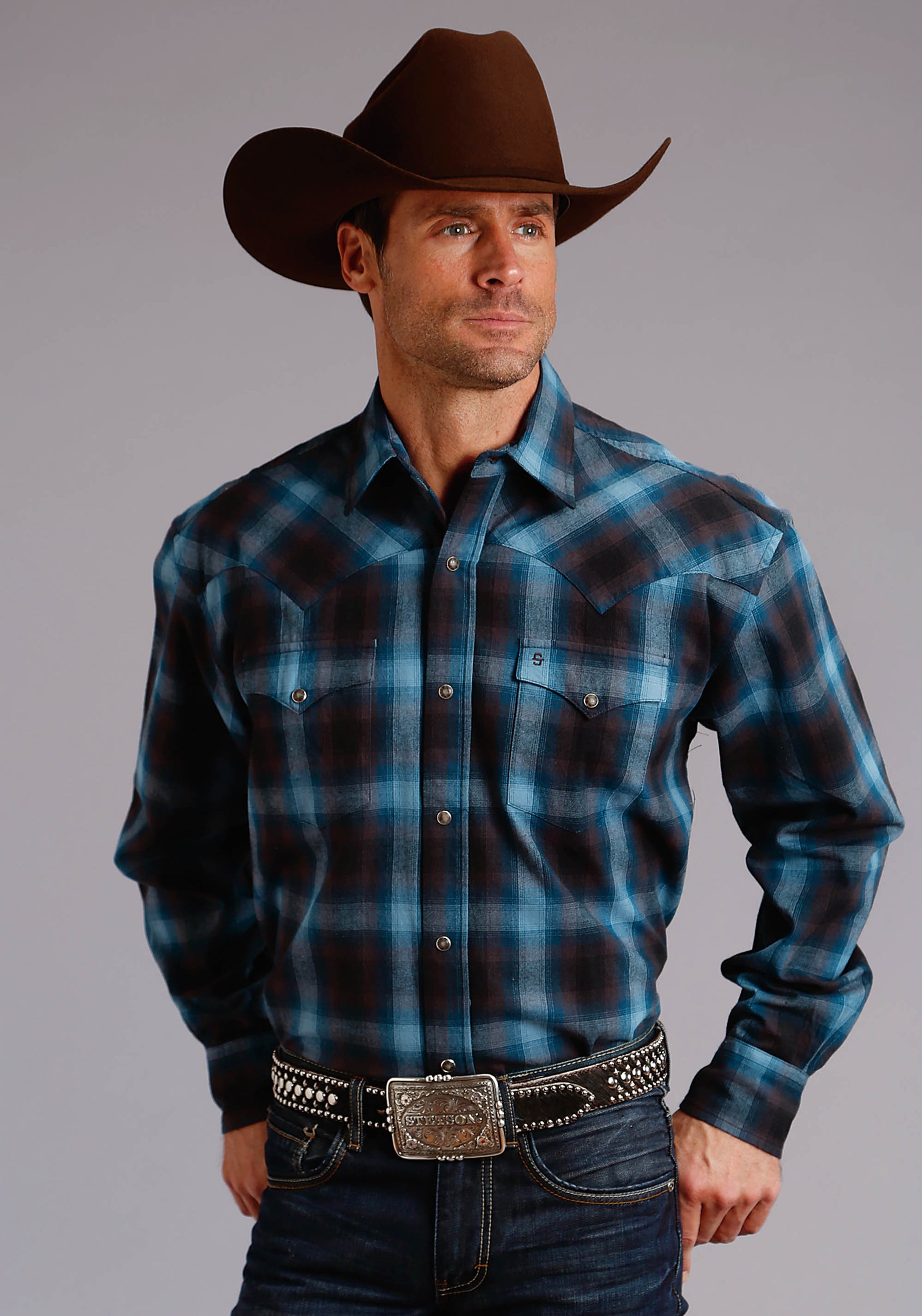 Men's Stetson Shirts | Western Stetson Shirt | Way Out West Trading Co.