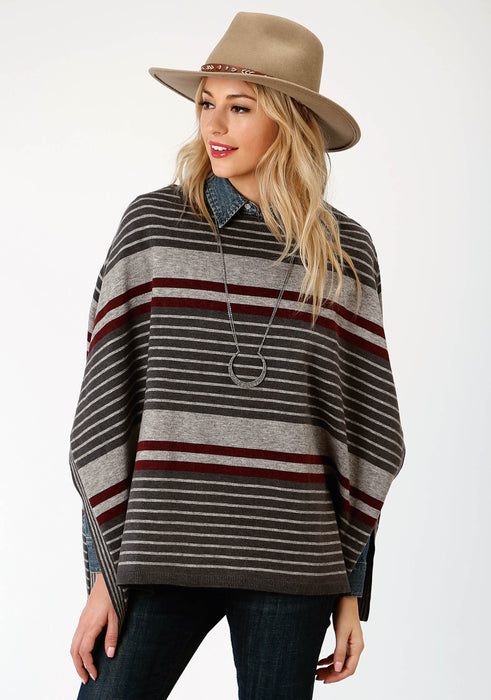 Women's Stetson Ombre Stripe Western Sweater