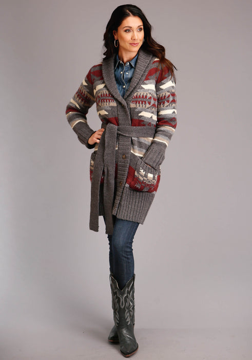 Stetson Acrylic & Wool Aztec Sweater