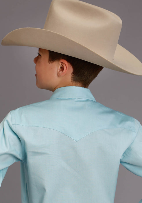 STETSON SNAP 2 POCKET SOLID